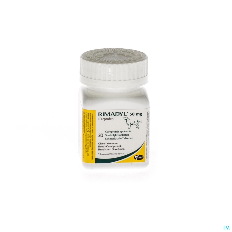 Rimadyl 50mg Smakelijke Tabl 20 X 50mg