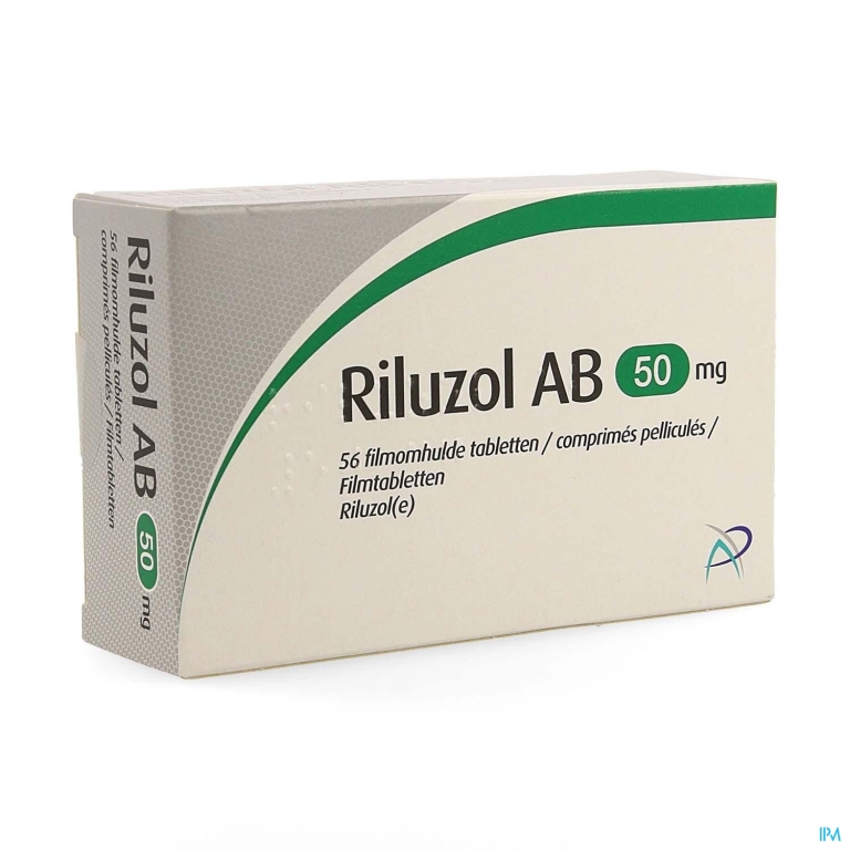 Riluzol Ab 50mg Omhulde Tabl 56 X 50mg