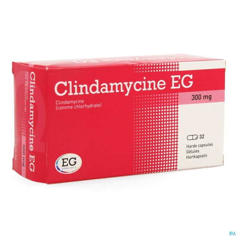 Clindamycine EG 300 Mg Caps Harde 32 X 300 Mg