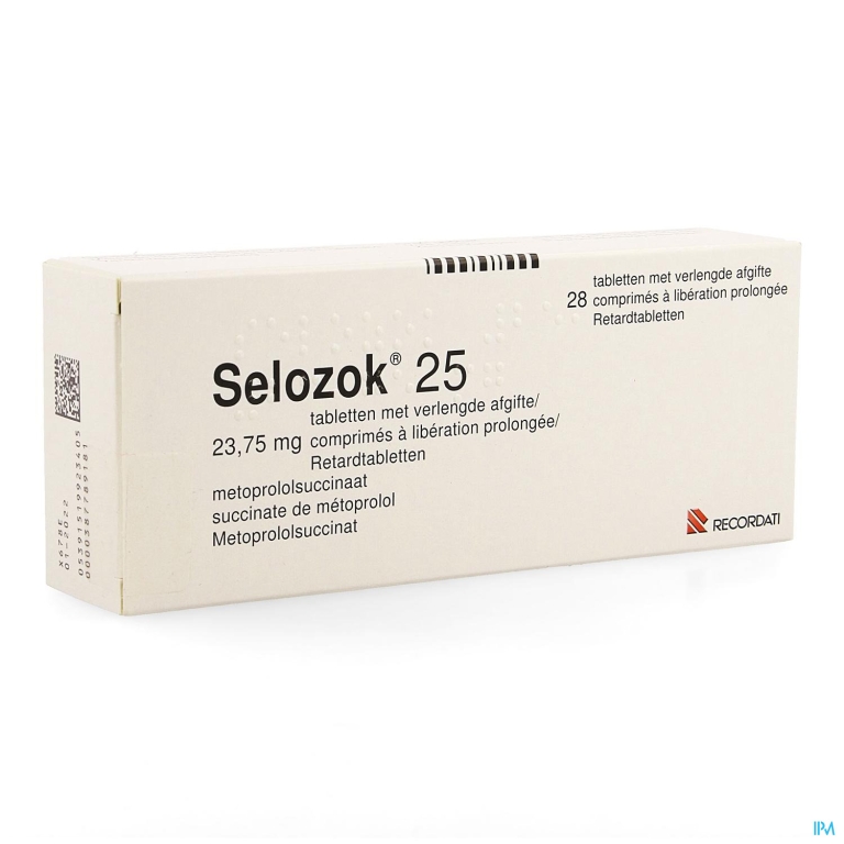 Selozok 25 Comp Verlengde Afgifte 28 X 23,75mg