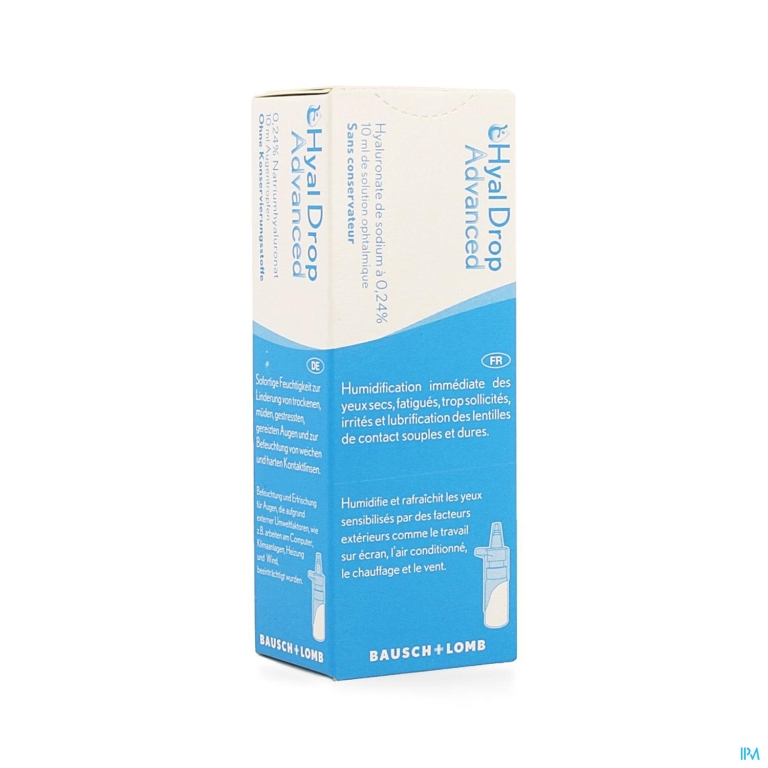 Hyaldrop Advanced Fl 10ml