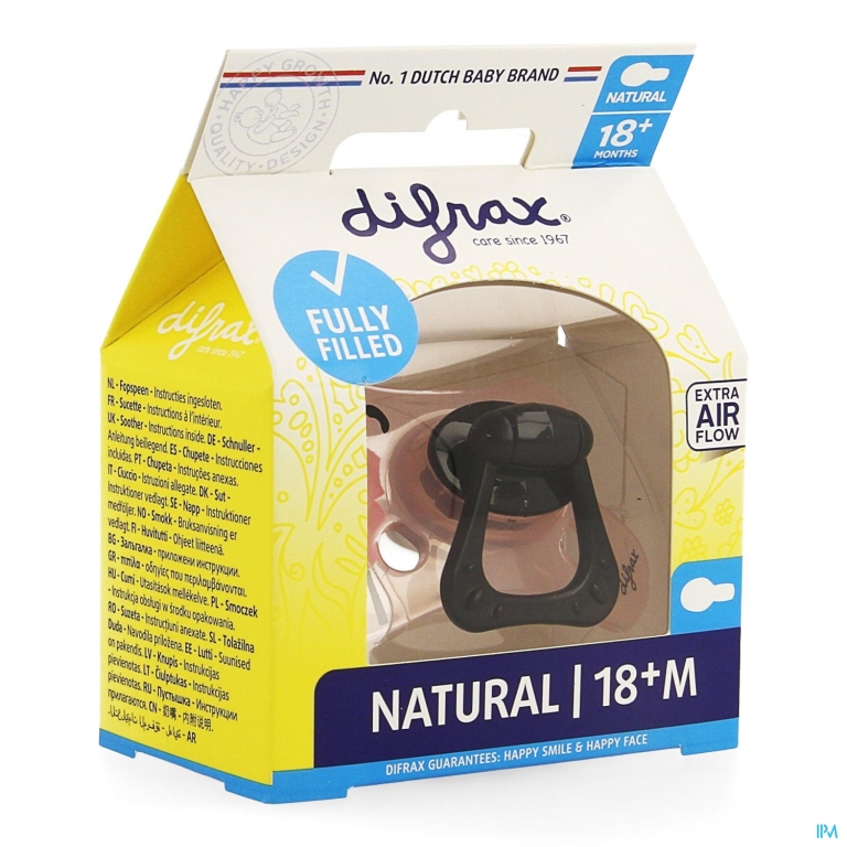 Difrax Fopspeen Natural 18+ M