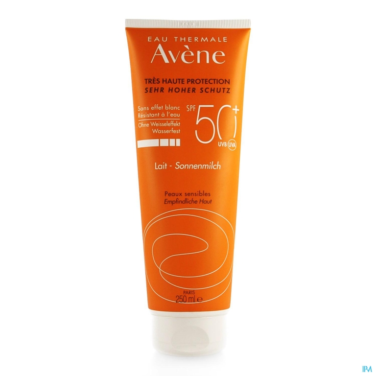 Avene Zon Ip50+ Melk Zeer Hoge Bescherm. 250ml Nf