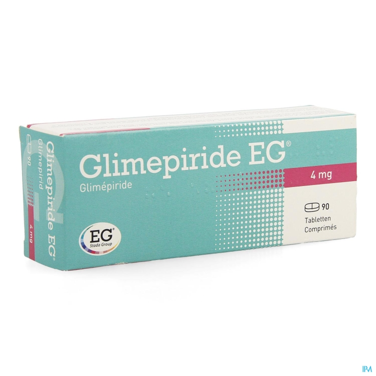 Glimepiride EG 4Mg Tabl 90