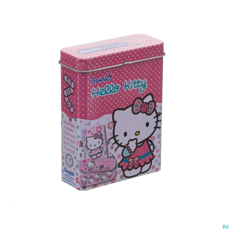 Dermo Care Hello Kitty Pleister Strips 18