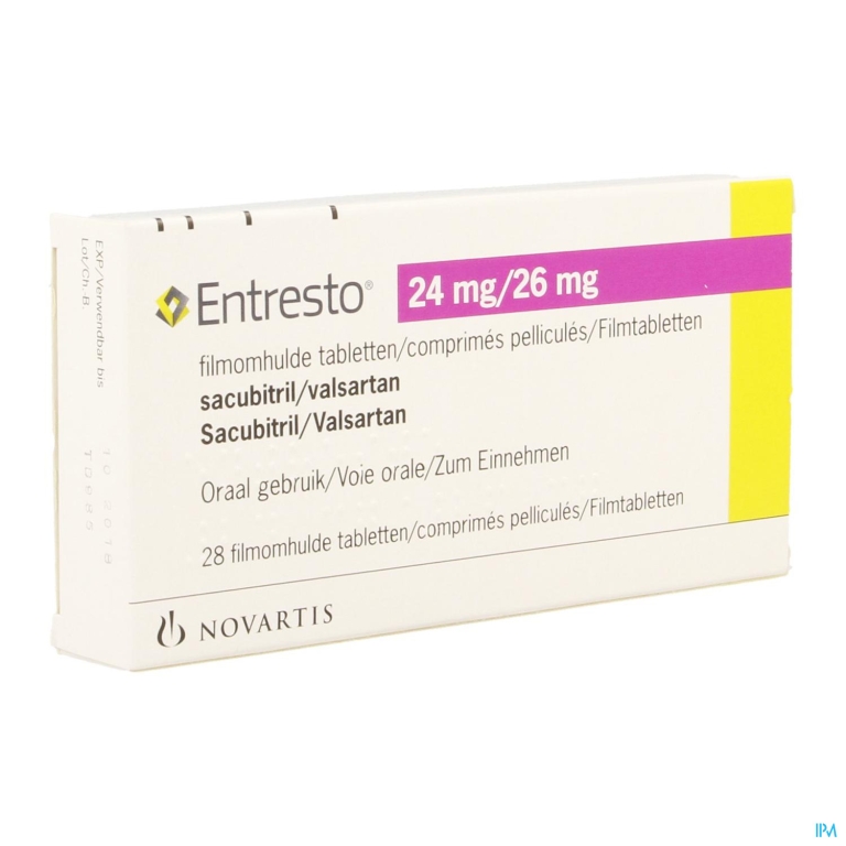 Entresto 24mg/ 26mg Filmomh Tabl 28