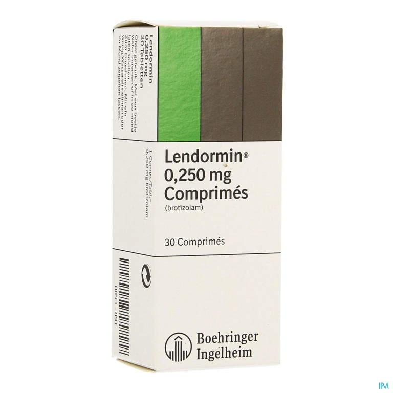 Lendormin Comp. 30 X 0,25mg