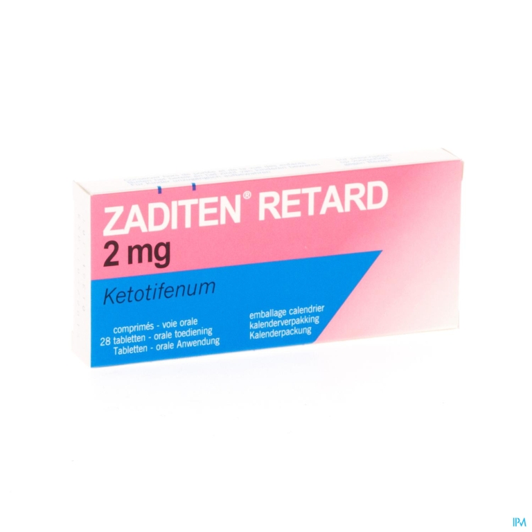 Zaditen Retard Comp. 28 X 2mg