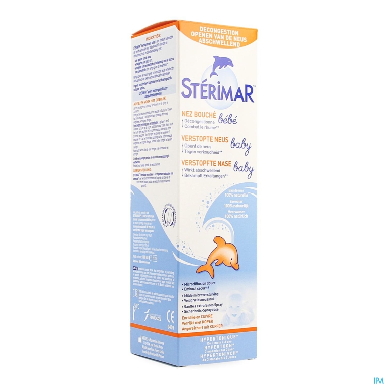 Sterimar Baby Hypertone Neusspray Zeewater 100ml