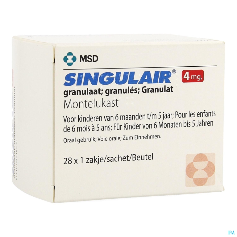 Singulair 4mg Sach 28 X 4mg