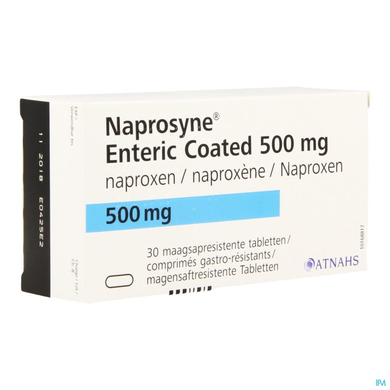 Naprosyne Enteric Coated Comp 30 X 500mg