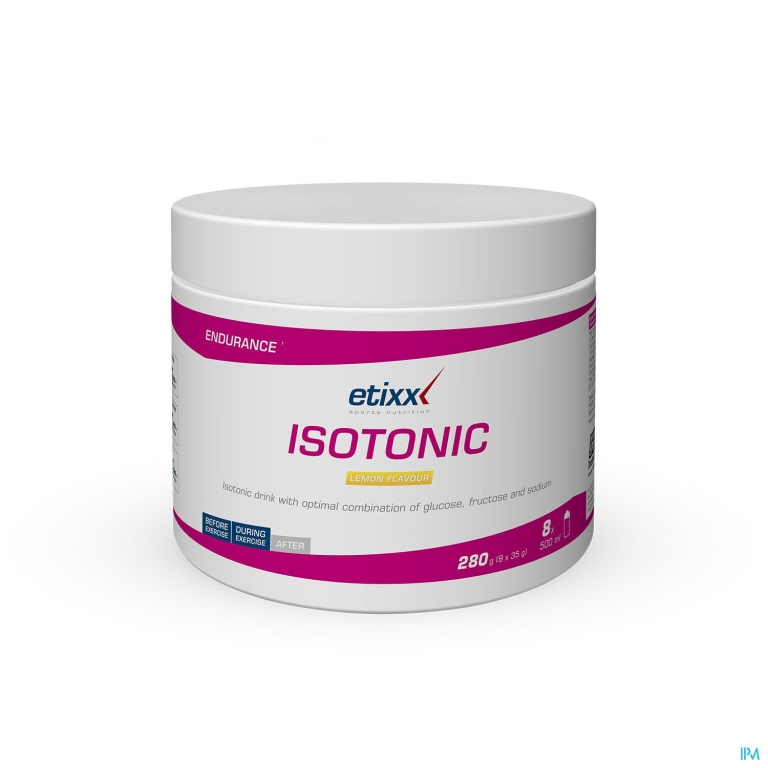 Etixx Isotonic Powder Lemon 280g