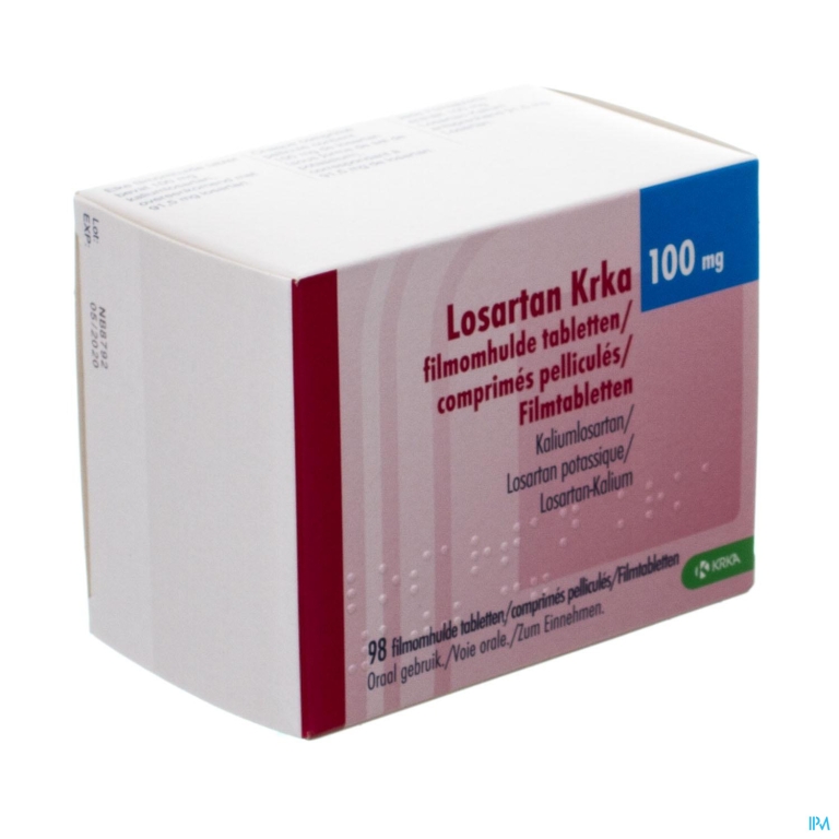 Losartan Krka 100mg Filmomh Tabl 98