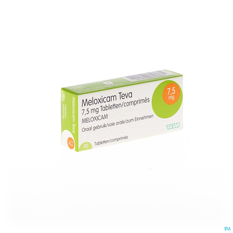 Meloxicam Teva 7,5mg Tabl 30 X 7,5mg