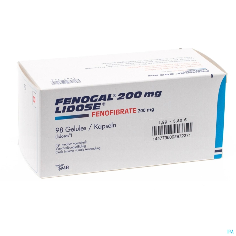 Fenogal Lidose Caps 98 X 200mg