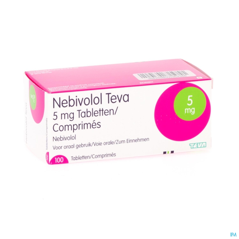 Nebivolol Teva Comp 100 X 5mg