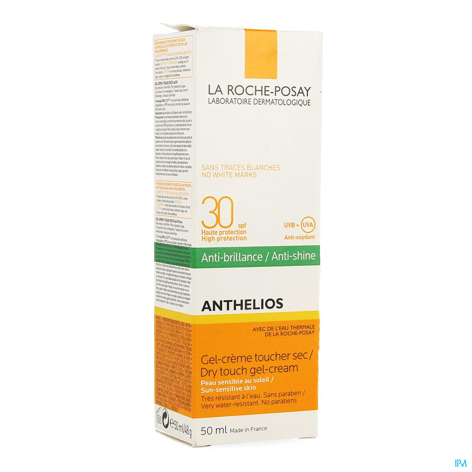 Lrp Anthelios Dry Touch Ip30 50ml
