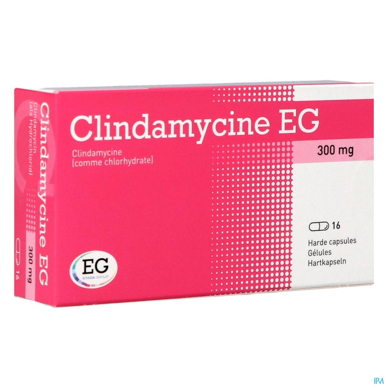 Clindamycine EG 300 Mg Harde Caps 16 X 300 Mg