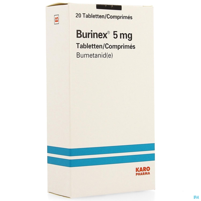 Burinex Comp 20 X 5mg