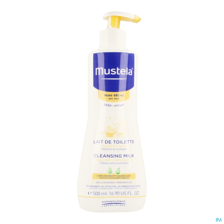 Mustela Ps Toiletmelk Nf Pompfl 500ml