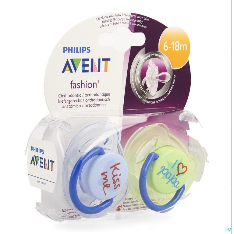 Philips  Avent Fopsp Fashion Dubbel 6-18m 2 SCF172/70