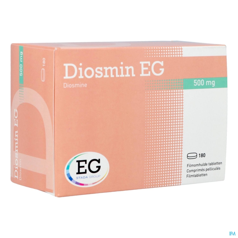 Diosmin EG 500Mg Filmomh Tabl 180