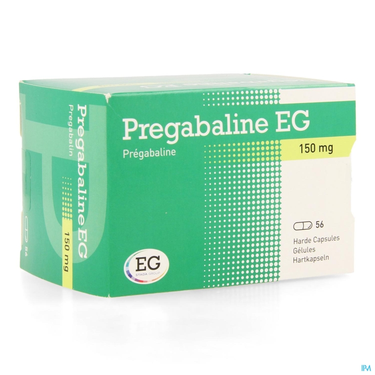 Pregabaline EG 150Mg Harde Caps Blist.  56 X 150Mg