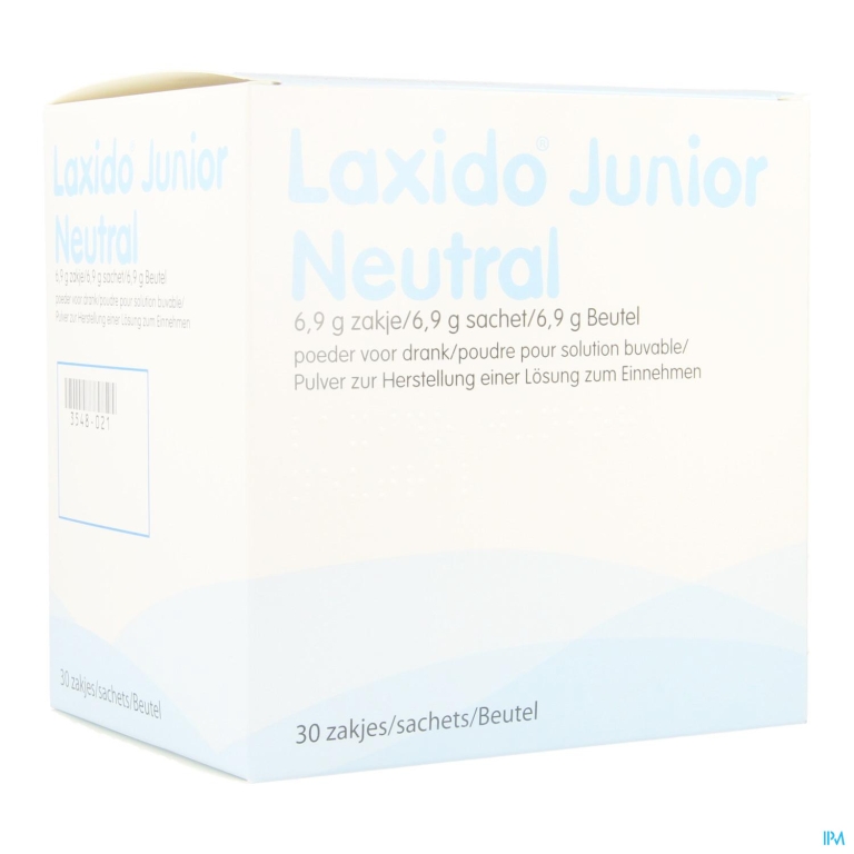 Laxido Junior Neutral Zakjes 30 X 6,9g