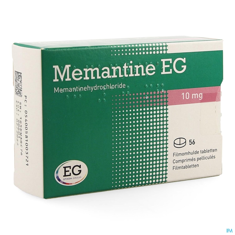 Memantine 10 Mg EG Filmom Tabl 56 X 10Mg