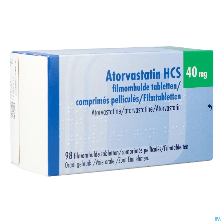 Atorvastatin Hcs 40mg Filmomh Tabl 98