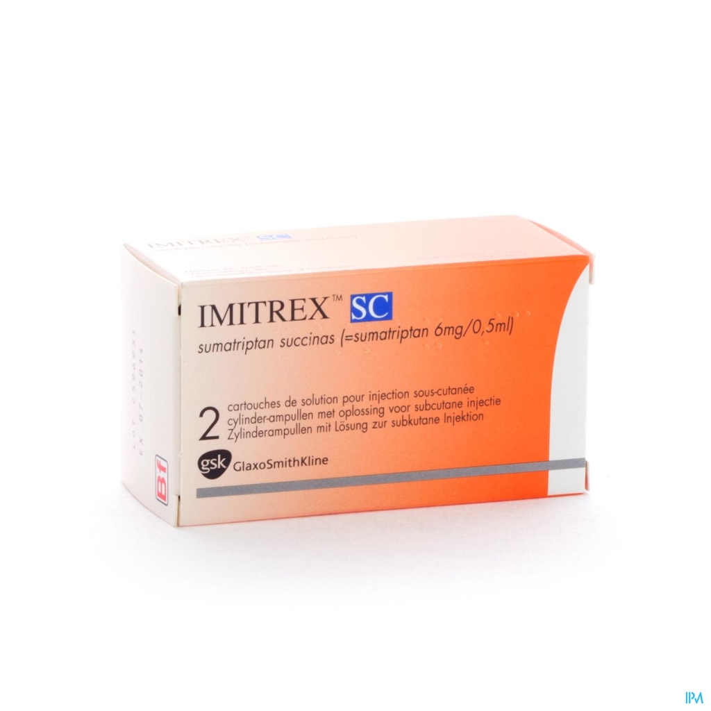 Infegam Inj Imitrex Sc Ser Inj 2x6mg/0,5ml - Brielfarma