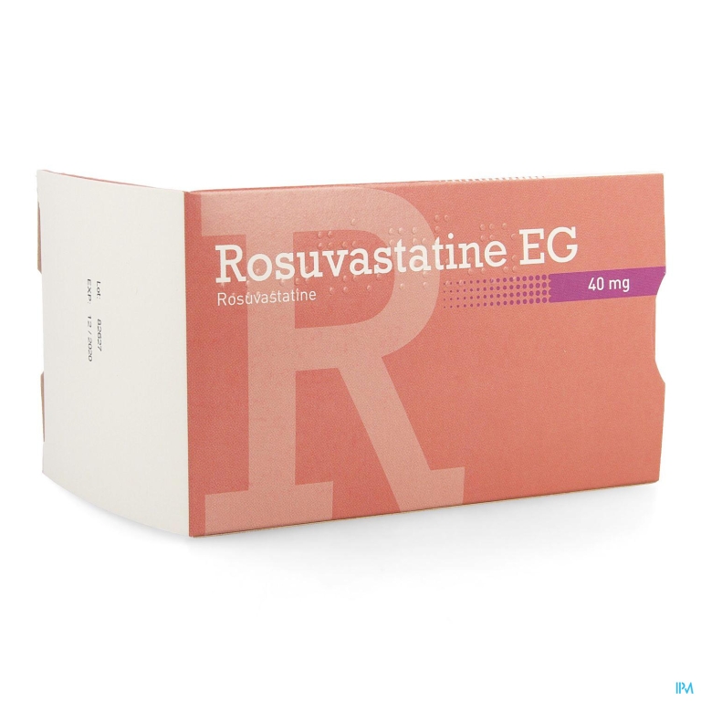 Rosuvastatine EG 40Mg Filmomh Tabl 100