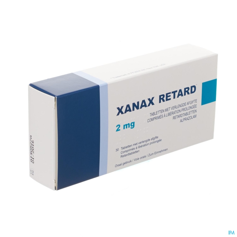 Xanax Retard 2,00mg Impexeco Tabl 30 Pip