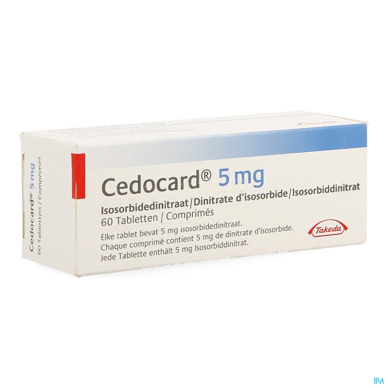 Cedocard Comp Subling 60 X 5mg