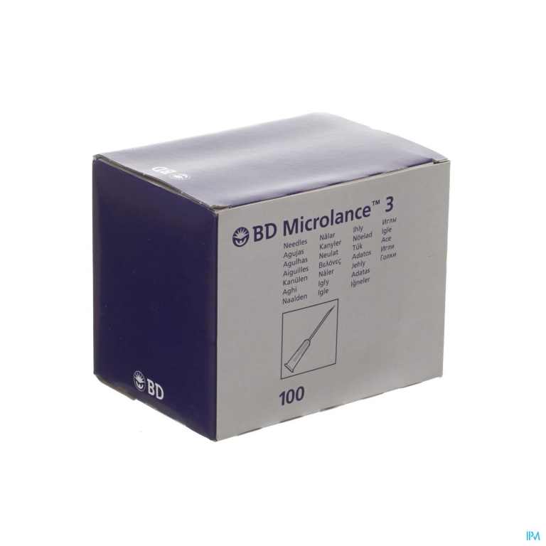Bd Microlance 3 Nld 23g 1 1/4 Rb 0,6x30mm Blauw100