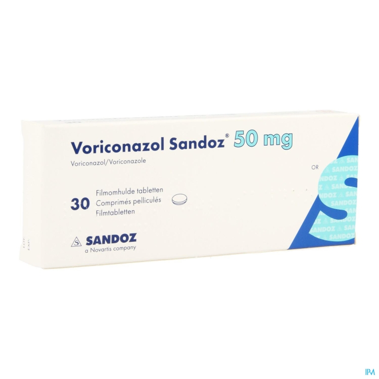 Voriconazol Sandoz 50mg Filmomh Tabl 30 X 50mg