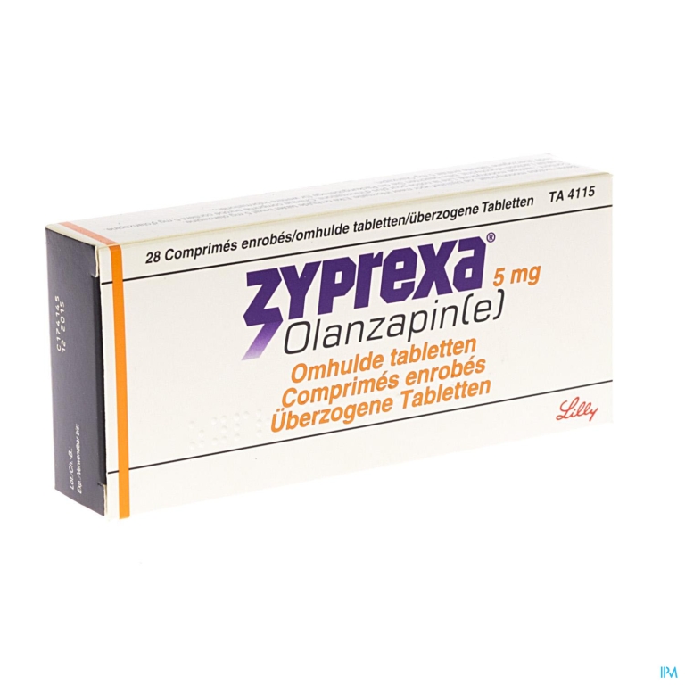 Zyprexa Comp Enrobe – Omhulde 28 X 5mg