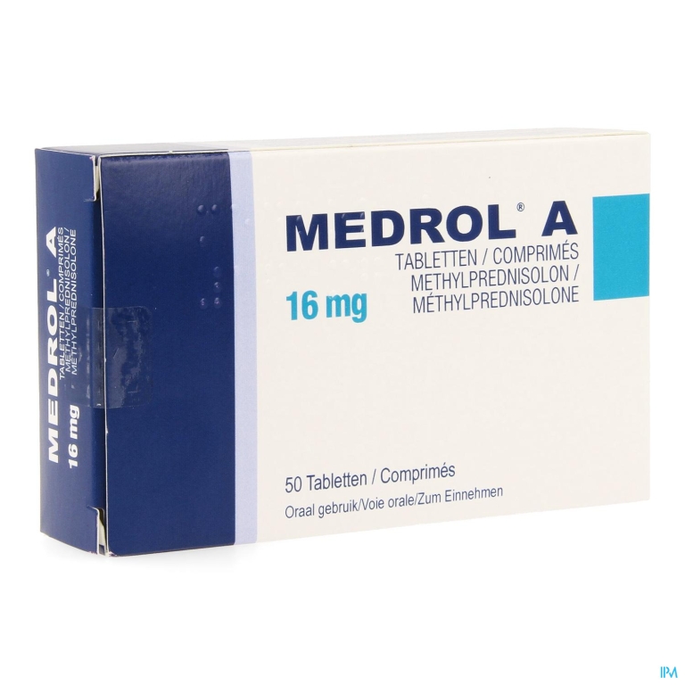 Medrol 16mg Impexeco Comp 50 X 16mg Pip