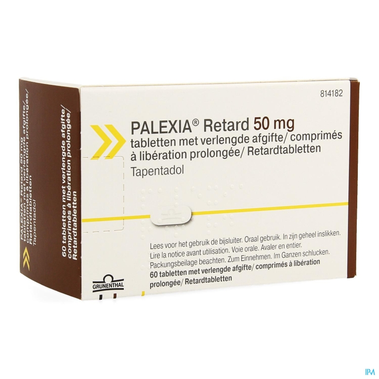 Palexia Retard 50mg Comp 60 X 50mg Ud