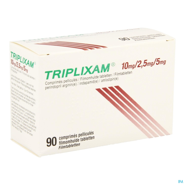 Triplixam 10mg/2,5mg/5mg Impex.filmomh Tabl 90 Pip