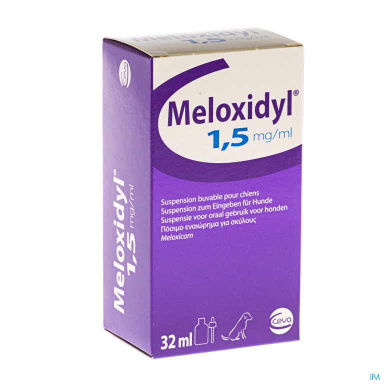 Meloxidyl Ceva 1,5mg/ml Fl Gutt 32ml