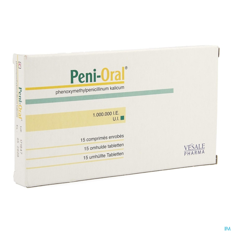 Peni Oral Comp 15 X 1000000 U