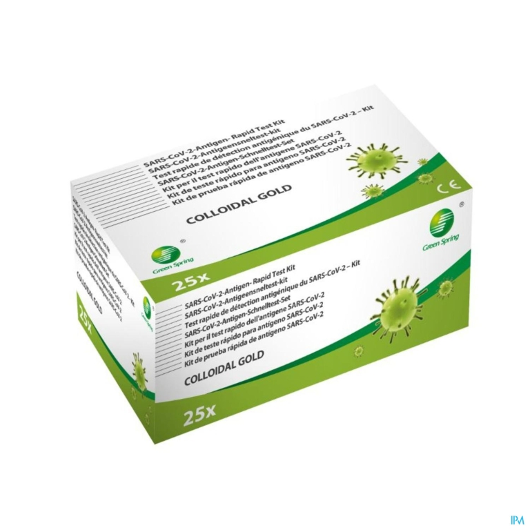 Green Spring Sars-cov-2 Antigen Rapid Test Kit 25