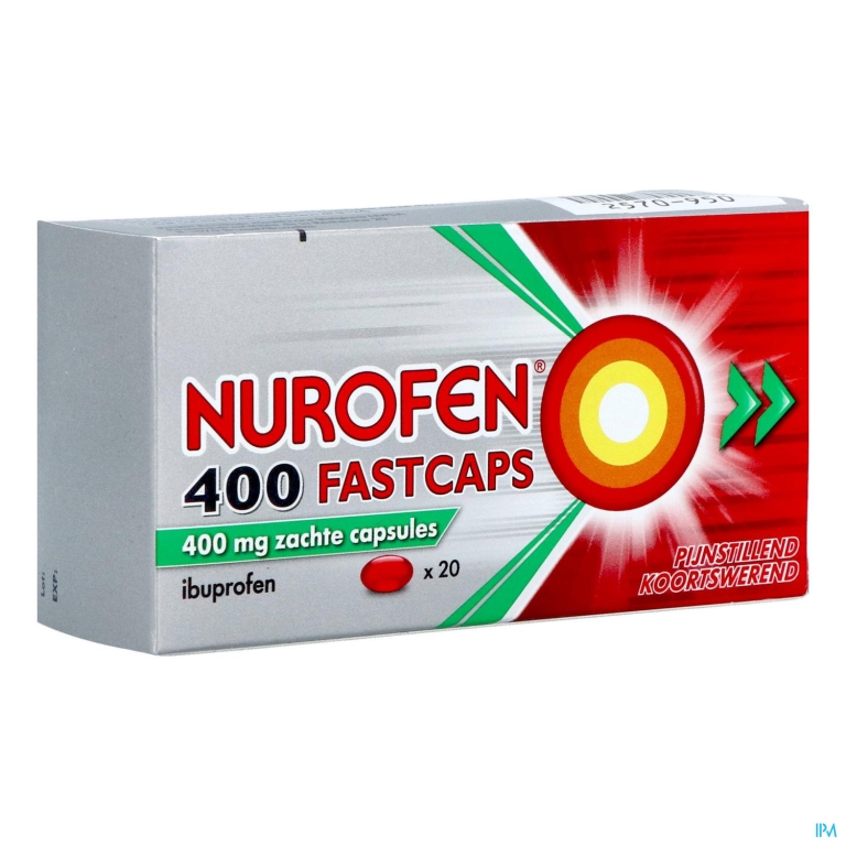 Nurofen 400 Fastcaps Caps 20x400mg