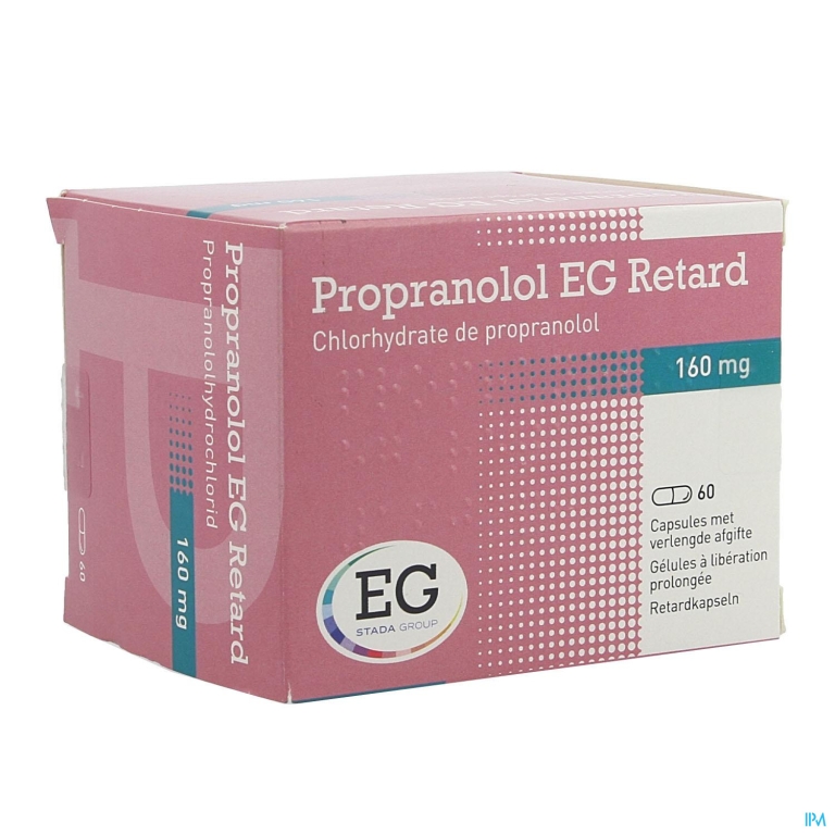 Propranolol Retard EG Caps  60X160Mg