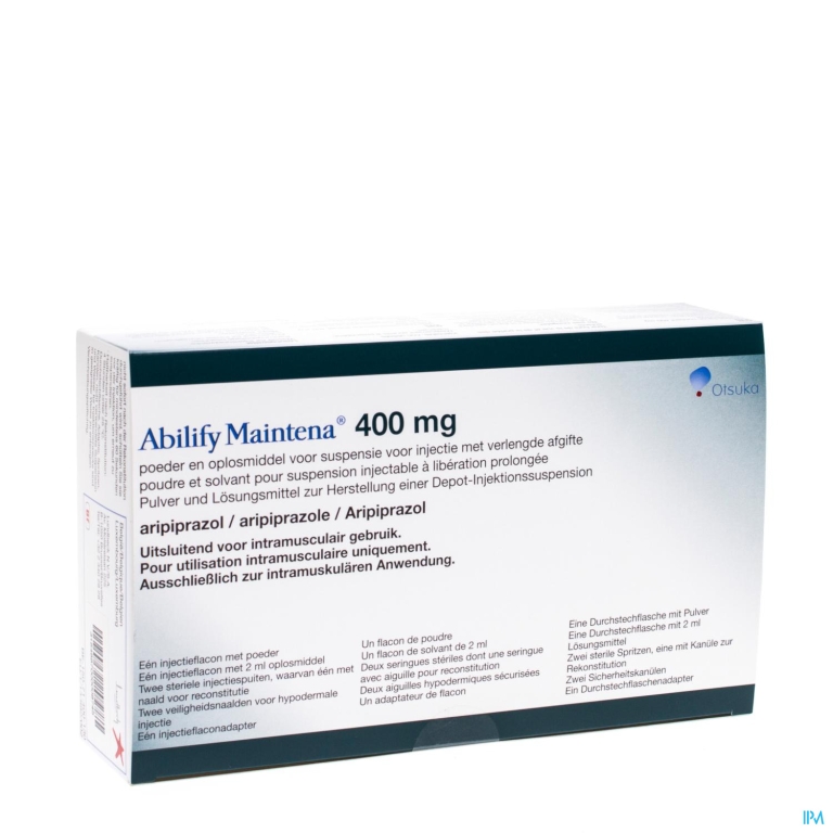 Abilify Maintena 1 Fl 400mg+ 1 Fl 2ml