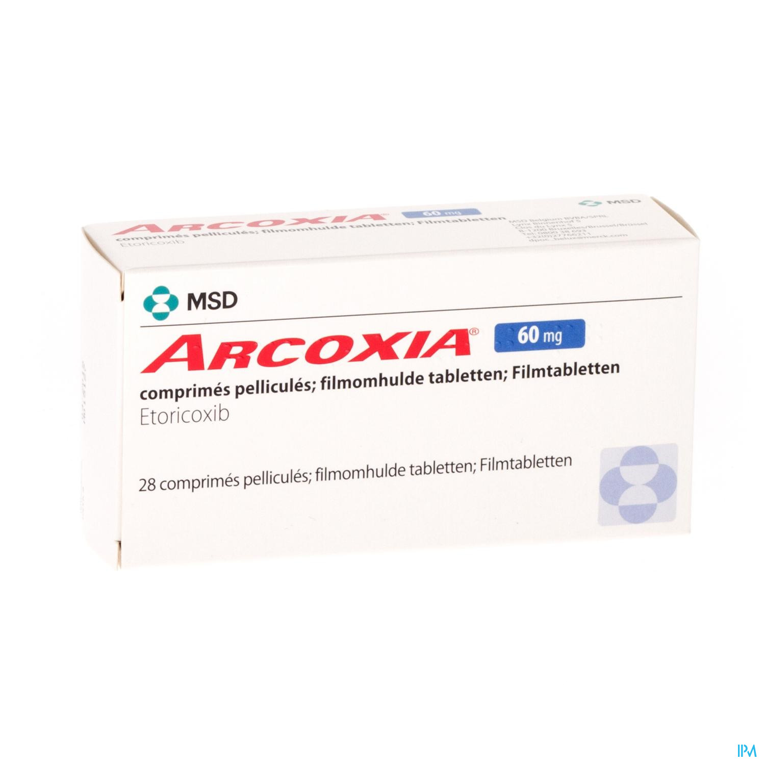 Arcoxia 60mg Comp 28