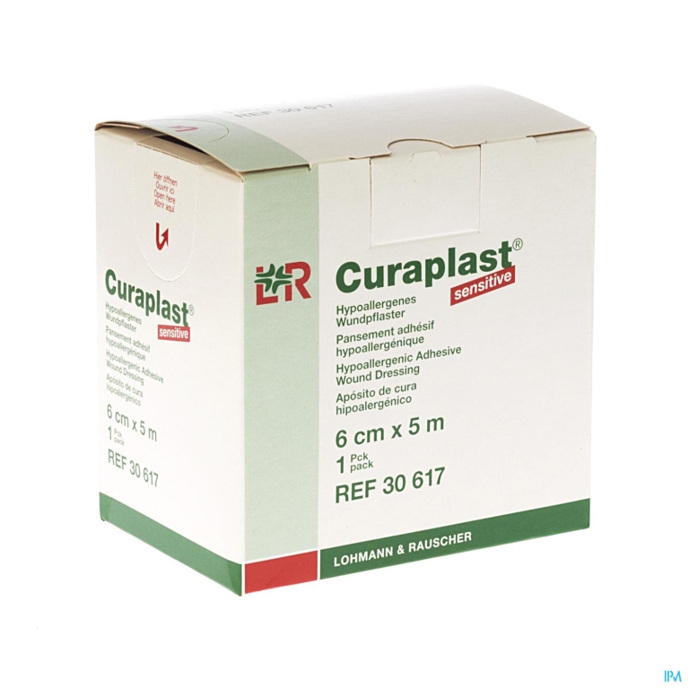 Curaplast Zelfklevend Verband 6cmx5m 30617