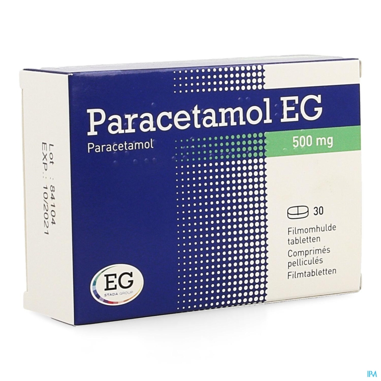 Paracetamol EG  500 Mg Filmomh Tabl  30