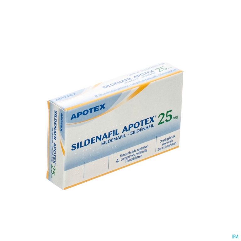 Sildenafil 25mg Apotex Filmomh Tabl 4x 25mg